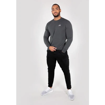 Imagen de Alpha Industries Small LOGO Sudadera, Hombre, Talla: XXL, Force green