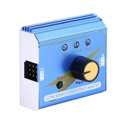 Imagen de Servo Tester, CCPM Consistencia Maestro Motor Tester ESC Checker para RC Avión Coche Barco Modelo Accesorio