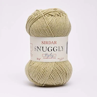Imagen de Sirdar Snuggly Replay DK Double Knitting, Leapfrog Green (112), 50 g