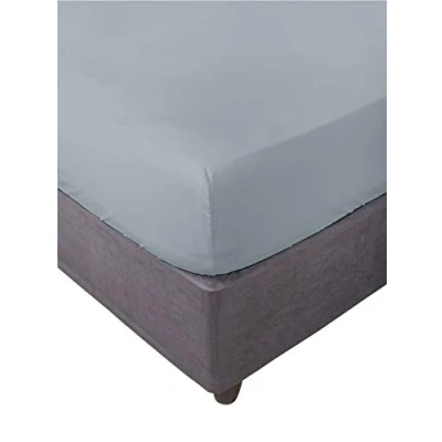 Imagen de Miracle Home Ajustable Elástica Sábana Bajera, Cama 180, Gris