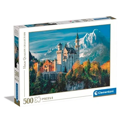 Imagen de Clementoni Puzzle Adulto 500 Piezas Castillo de Neuschwanstein Desde 14 años (35146)