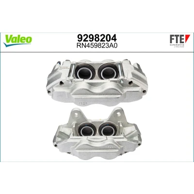 Imagen de FTE 9298204 Pinza de freno gris Hierro fundido Eje delantero, izquierda sin soporte TOYOTA: Land Cruiser Prado 120