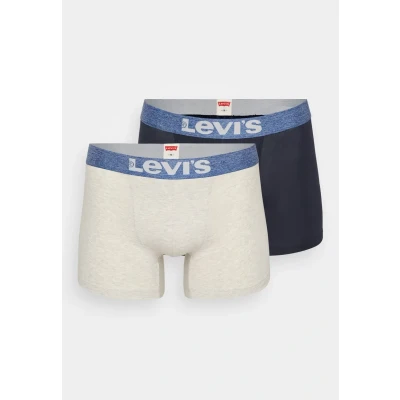 Imagen de Levi&#039;s MEN Melange Brief 2 PACK Culotte, Hombre, Talla: Small, Blue combo