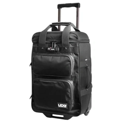 Imagen de UDG Ultimate Producer Mochila con Ruedas, Color Negro y Naranja