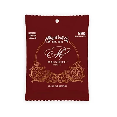 Imagen de Martin Magnifico Classic Strings (25 42) Tensión normal M265 bañado en plata, Con revestimiento de Un bucle