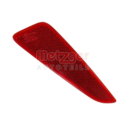 Imagen de METZGER 2080292 Reflector Rojo parachoques, Atrás derecha con marca de control E