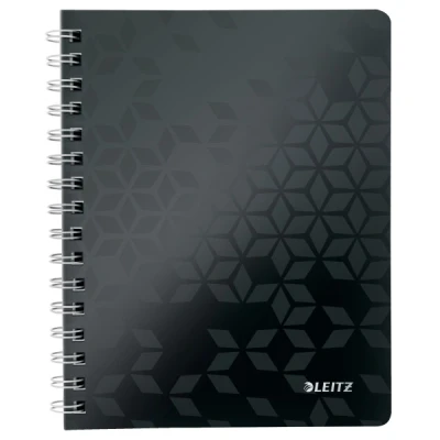 Imagen de Leitz Wow Cuaderno de tapa rígida, A5, Negro