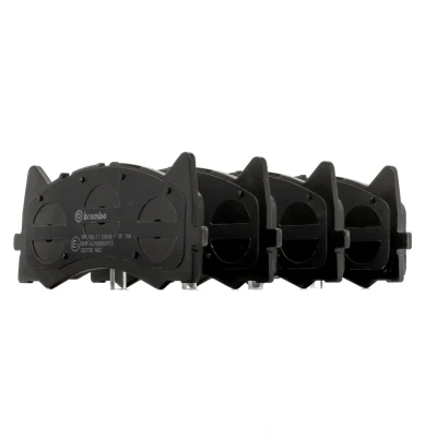 Imagen de BREMBO P 50 154 Juego de pastillas freno preparado para indicador desgaste Chapa antichirridos con accesorios MERCEDES BENZ: Clase C Berlina