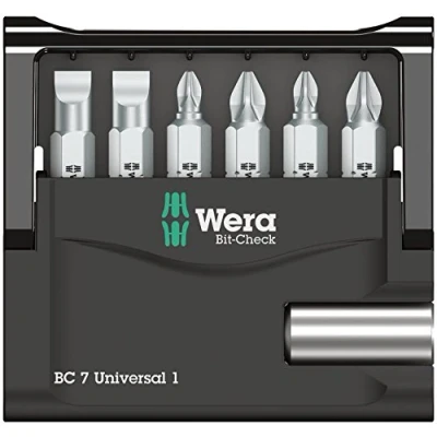 Imagen de WERA 05073406001 Bit Check 7 Universal 1 SB Estuches de puntas