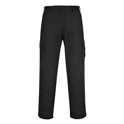 Imagen de Portwest Pantalones Combat, Tamaño: 26, Color: Negro, C701BKR26