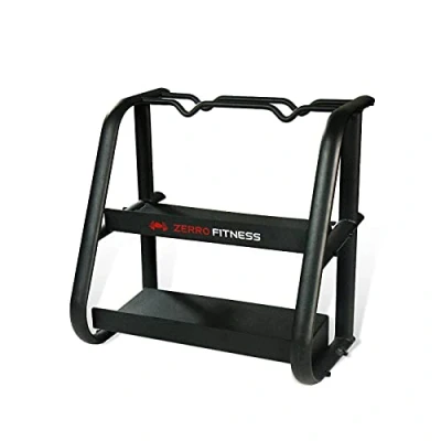 Imagen de ZERRO Soporte Mancuernas Almacenamiento de Discos y Pesa Rusas para kettlebell Carga máxima 400 KG, Color:DHTAL008A0000000