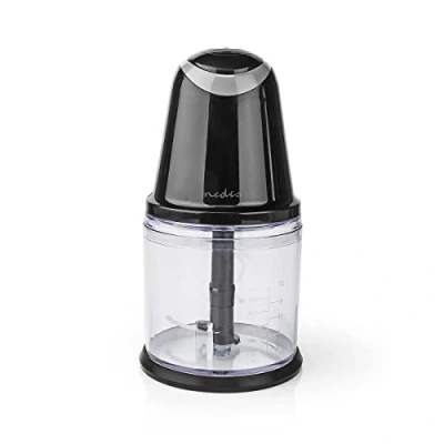 Imagen de Nedis KAMC200CBK Picadora para Alimentos 260 W 0,5 l Plástico 2 velocidades Función Turbo Negro