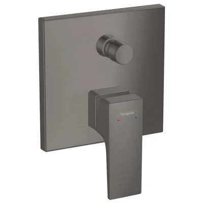 Imagen de hansgrohe Metropol 32546340 Grifo monomando para bañera (con palanca y fusibles integrados, según EN1717), color negro