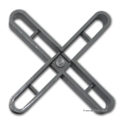 Imagen de RUBI 2903 Cruceta para Juntas 5 mm 100 unidaes Estructuctura Interna Reforzada una Mayor Rigidez Uso en Pavimentos con Baldosas de Gran Formato