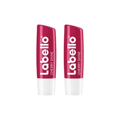Imagen de Labello lápiz protector Lip Care Fruity Shine Cherry, paquete de 2 (2 unidades)