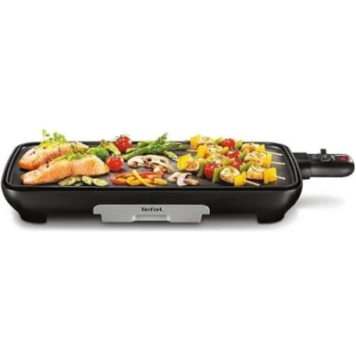 Imagen de Tefal CB503813 Parrilla eléctrica de Contacto Mesa Eléctrico 2000W Negro, Plata Barbacoa y