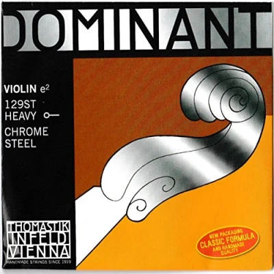 Imagen de Thomastik cuerda suelta para 4/4 violín dominant mi acero cromo, fuerte, bola.