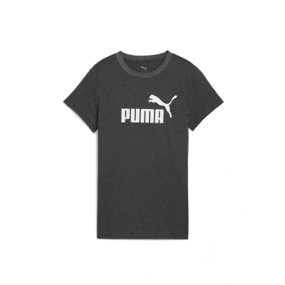 Imagen de Puma ESS NO LOGO TEE Camiseta estampada, Mujer, Talla: Medium, Dark gray heather