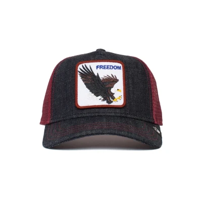 Imagen de Goorin Bros. The Farm Gorra ajustable unisex, Azul marino (The Freedom Eagle), talla única, única