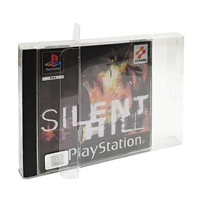 Imagen de Link e : 10 X Estuche protector de plastico para caja juegos compatible con consolas SONY Playstation 1 PS1