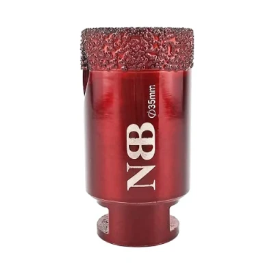 Imagen de NBB Broca de diamante con M14, corona para taladrar en seco y húmedo profesionalmente porcelana dura, cerámica, baldosas, granito, mármol, azulejo, Amoladora Angular (1, 35mm)