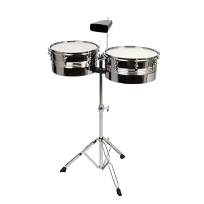 Imagen de XDrum Set timbales 13&quot; 14&quot; con cencerro