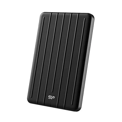 Imagen de Silicon Power Disco Duro Externo (256 GB, SSD, B75 Pro, USB 3.1 Gen 2, con Cable C a C/USB A), Color Negro