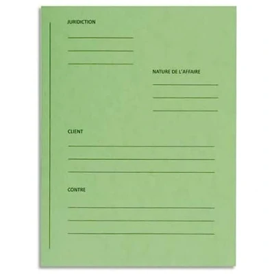 Imagen de Exacompta 220103E Pack de 25 mangas tapa dura y sin solapa Abogados Linden x 32 cm