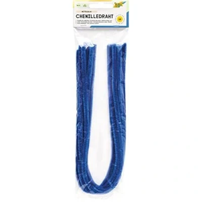 Imagen de Folia M CHENILLE 50x0.8 10 AZUL MEDIO