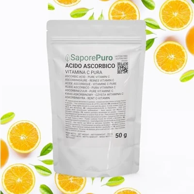 Imagen de Vitamina C pura en polvo ácido ascórbico 50 gr