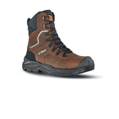 Imagen de U Power Chaussures de sécurité hautes sans métal CALGARY UK Environnements humides S3 SRC 45 Marron