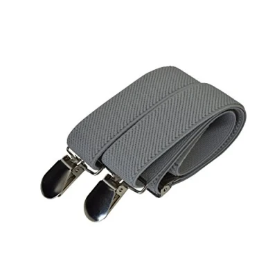 Imagen de Olata Tirantes Infantiles Unisex Ajustables En Forma De Y (0 2 Años) 2cm. Gris