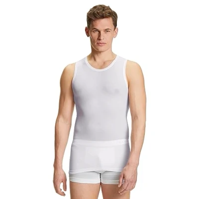 Imagen de FALKE Ultralight Cool M S/L SH hilo funcional refrigeración de secado rápido 1 pieza, Capa base superior Hombre, Blanco (White 2860),
