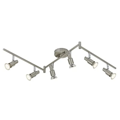 Imagen de Briloner Leuchten 2907 022 a +, Techo Foco, LED Lámpara, Lámpara de techo, metal, 3 W, níquel mate, 27.5 x 8 12 cm
