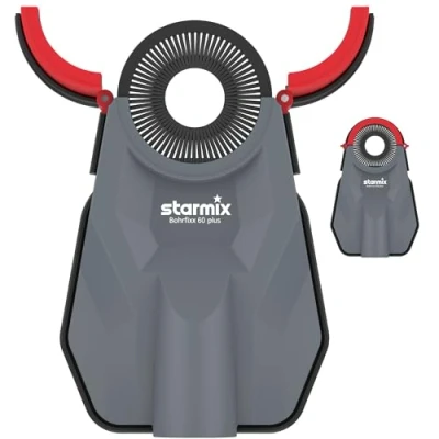 Imagen de Starmix Bohrfixx 60 Plus 110134 Boquilla para polvo de perforación, se adhiere incluso a la pared, también adecuada taladros más grandes