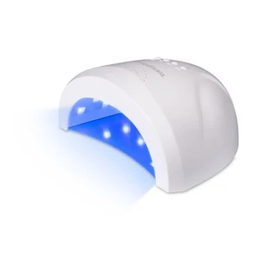 Imagen de Set de manicura y pedicura Medisana Lámpara UV NDA80, Para Manos, 2 intensidades, Blanco