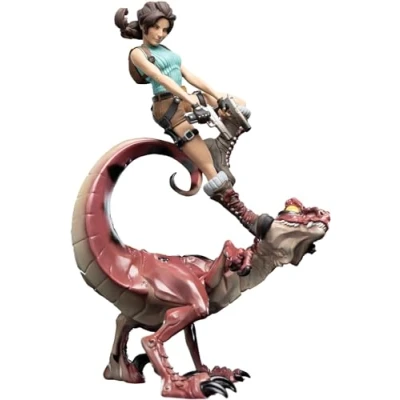Imagen de Weta Workshop Tomb Raider Figura de Mini Epics Lara Croft &amp; Raptor (24 cm)
