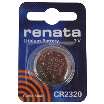 Imagen de Renata CR2320 3V litio moneda celular reloj batería DL 2320, Rec. p. BR 2320 (2 X CR 2320)