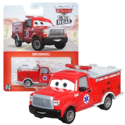 Imagen de Mattel Selección Vehículos Racing Style Disney Cars Die Cast 1:55 Coche, DXV29N 3 Single:Adam Roadriguez