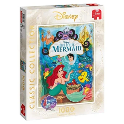 Imagen de Disney Classic Collection The Little Mermaid 1000 pcs Puzzle Rompecabezas (Puzzle rompecabezas, Comics, Adultos, Niño/niña, 12 año(s), Interior)
