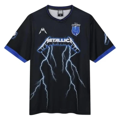 Imagen de Metallica Rock FC Ride The Lightning Hombre Jersey multicolor S