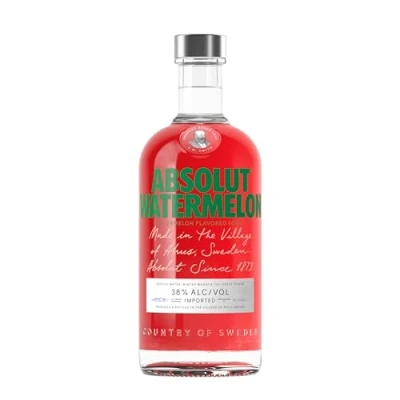 Imagen de Absolut WATERMELON Flavored Vodka 38% Vol. 0,7l
