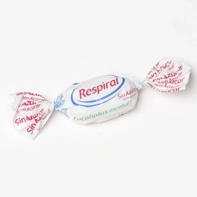 Imagen de Respiral Caramelo duro refrescante Sabor mentol y eucalipto 1 kg
