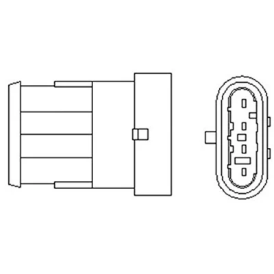 Imagen de MAGNETI MARELLI 466016355049 Sonda lambda térmico 4 ALFA ROMEO: 147, 156 Berlina, GTV, FIAT: Ducato III Furgón, Stilo Hatchback, Doblo I Familiar