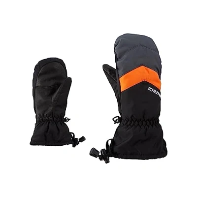 Imagen de Ziener Lettero Guantes De Esquí, Unisex niños, Black/Graphite, 3