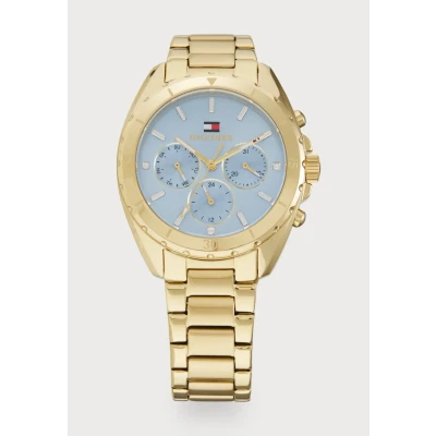 Imagen de Tommy Hilfiger Mellie Reloj goldcoloured/blue, Mujer, Talla: One Size, Gold coloured/blue