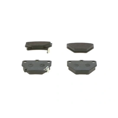 Imagen de BOSCH 0 986 424 630 Juego de pastillas freno Low Metallic con avisador acústico desgaste Chapa antichirridos, instrucciones montaje