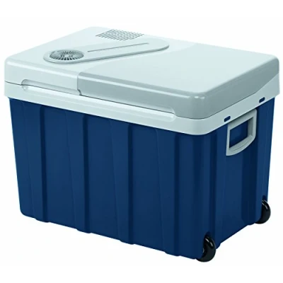 Imagen de Mobicool W40 AC/DC Nevera termoeléctrica portátil, Conexiones 12/24 / 230 V, 39 litros de Capacidad, Color Azul/Gris