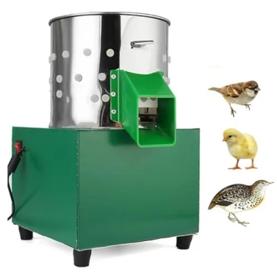Imagen de Oiyekntd Máquina desplumadora de Pollos automática Plumas Aves Corral Acero Inoxidable Pavo para la Tienda Suministros Pollo