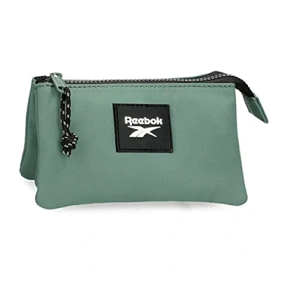 Imagen de Reebok Elsie Neceser Tres Compartimentos Verde 17,5x9,5x2 cms Poliéster